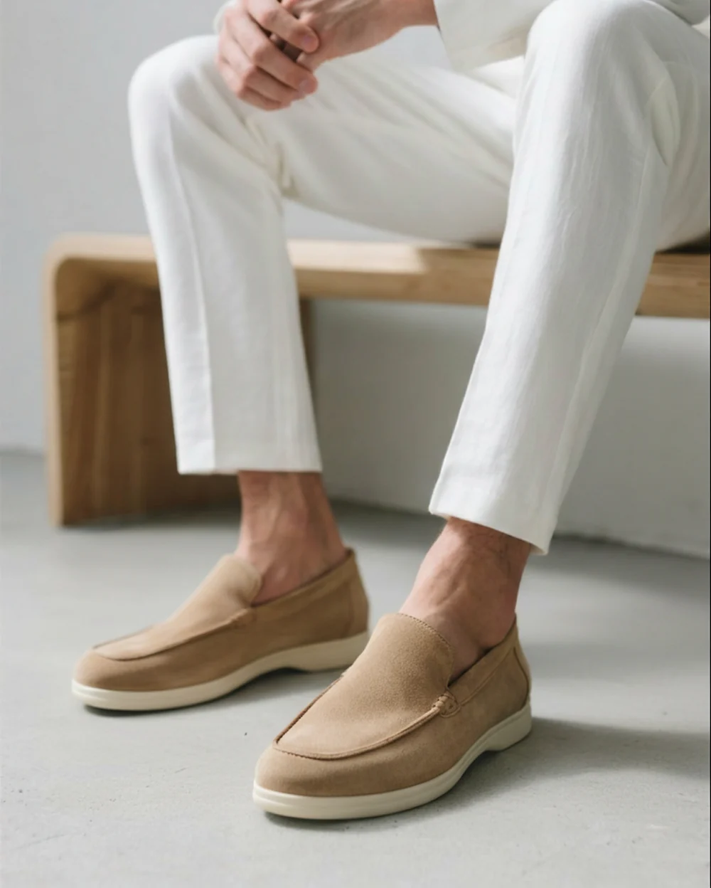 Old Money Suede Loafers