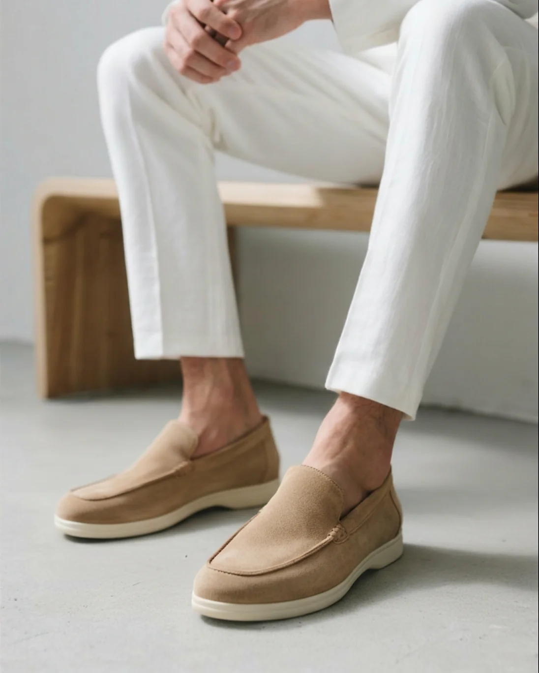 Old Money Suede Loafers